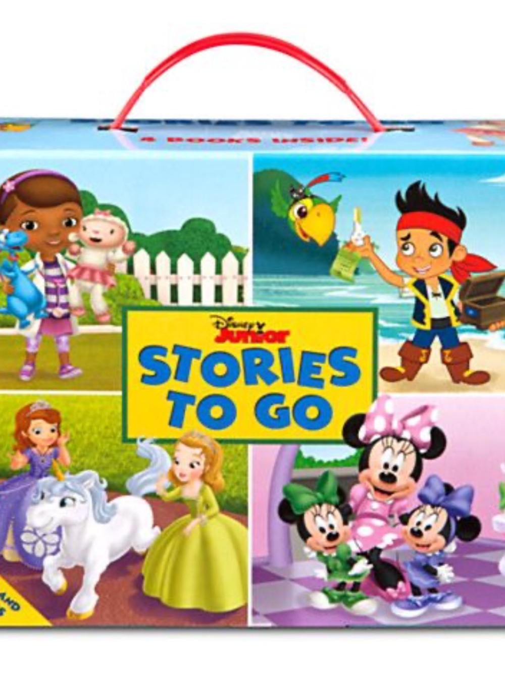 Disney Juniors Hardcover Stories To Go Boxed Set